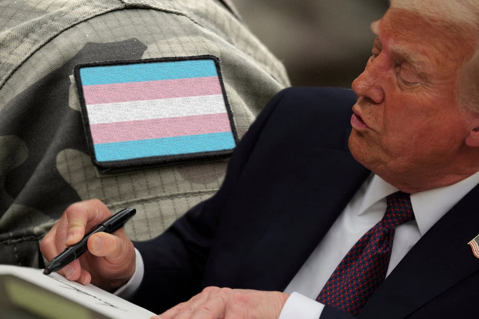 US President Donald Trump signed an executive order prohibiting trans individuals from serving in the army and questioning their character.