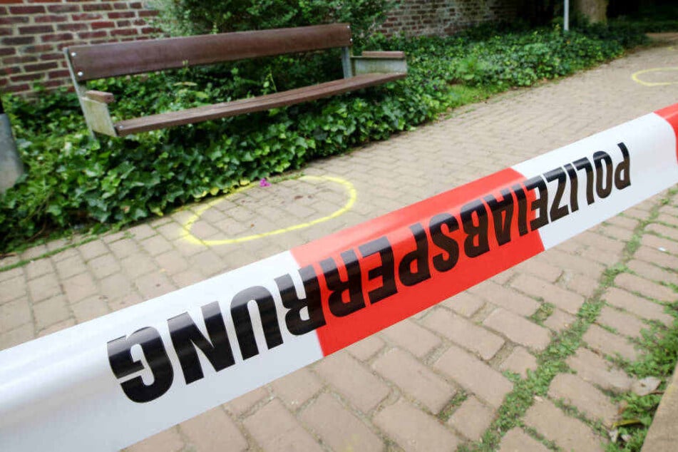 Der Tatort in einem Park in Viersen.