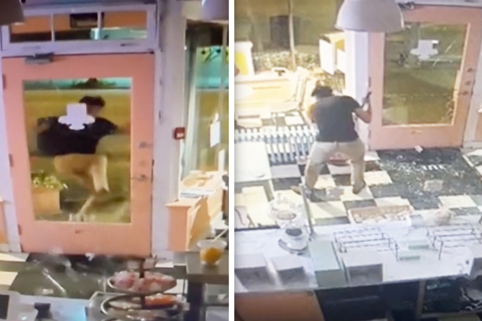 Mann bricht nachts in Bäckerei ein: Als die Besitzerin das Überwachungsvideo ansieht, traut sie ihren Augen kaum
