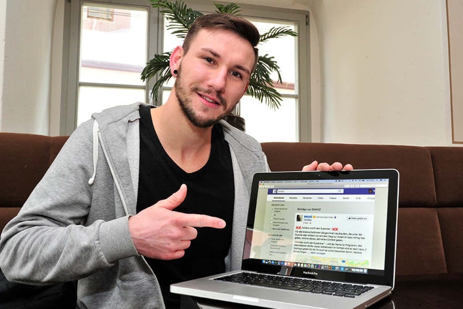 Rapper Smaxiz alias Christopher Kühn (26) plant eine eigene Casting-Show für
Zwickau.