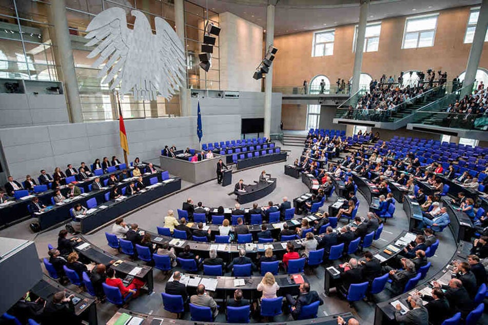 38 Sachsen sitzen im Bundestag.