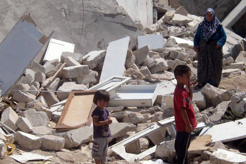 In Syrien sind viele Frauen und Kinder von der externen Versorgung abhängig