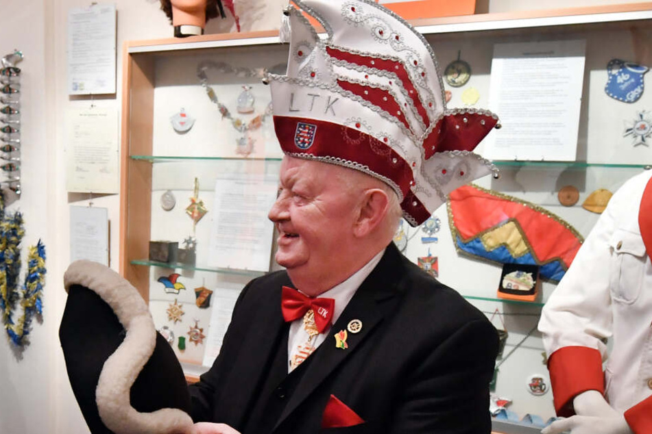 Martin Krieg, Präsident des Wasunger Carneval Club.