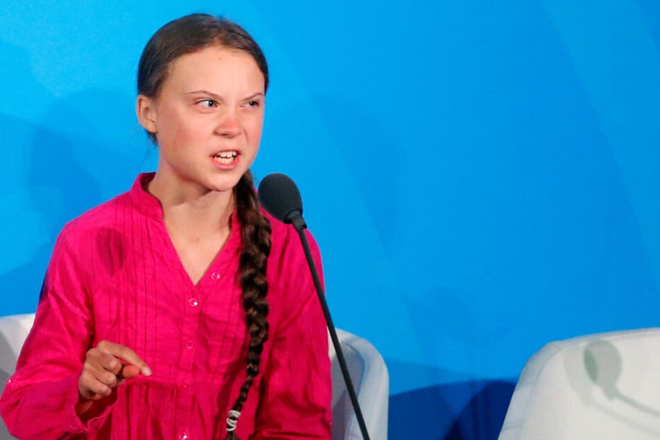 Die Klimaaktivistin Greta Thunberg nimmt am UN-Klimagipfel bei den Vereinten Nationen teil.