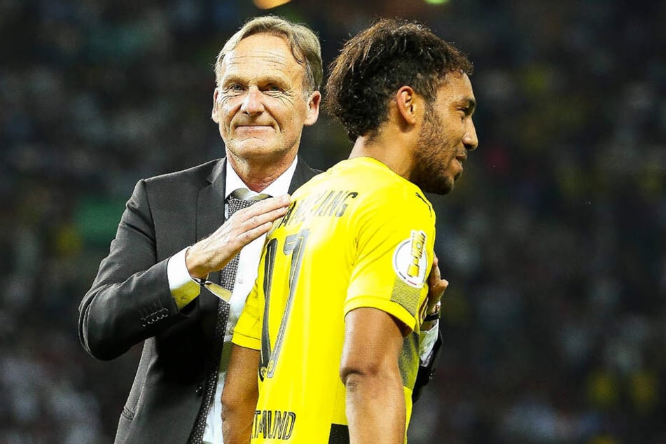 Pierre-Emerick Aubameyang schoss nach den Aussagen von Hans-Joachim Watzke via Twitter zurück.