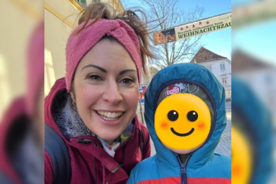 Moderatorin Madita van Hülsen (44) mit Sohn Tjorven (4). Die beiden können dieses Jahr Weihnachten mit ihren Eltern beziehungsweise Großeltern feiern.