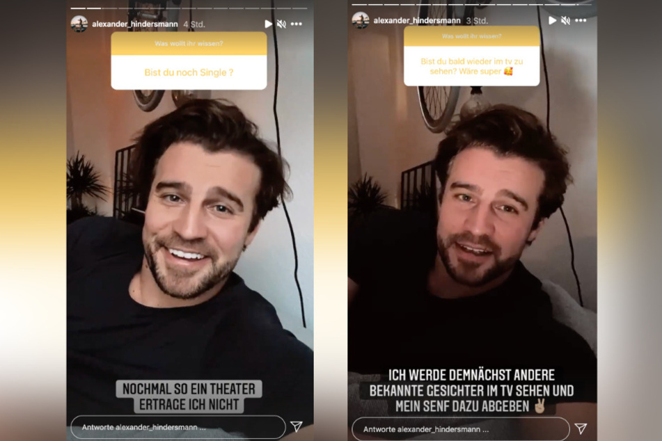 Auf Instagram spricht Alex (32) Klartext.