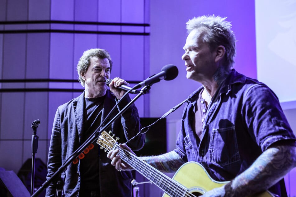 Gitarrist Kuddel (61, r.) ist enttäuscht, dass "Die Toten Hosen" ihr letztes Studio-Album veröffentlichen.