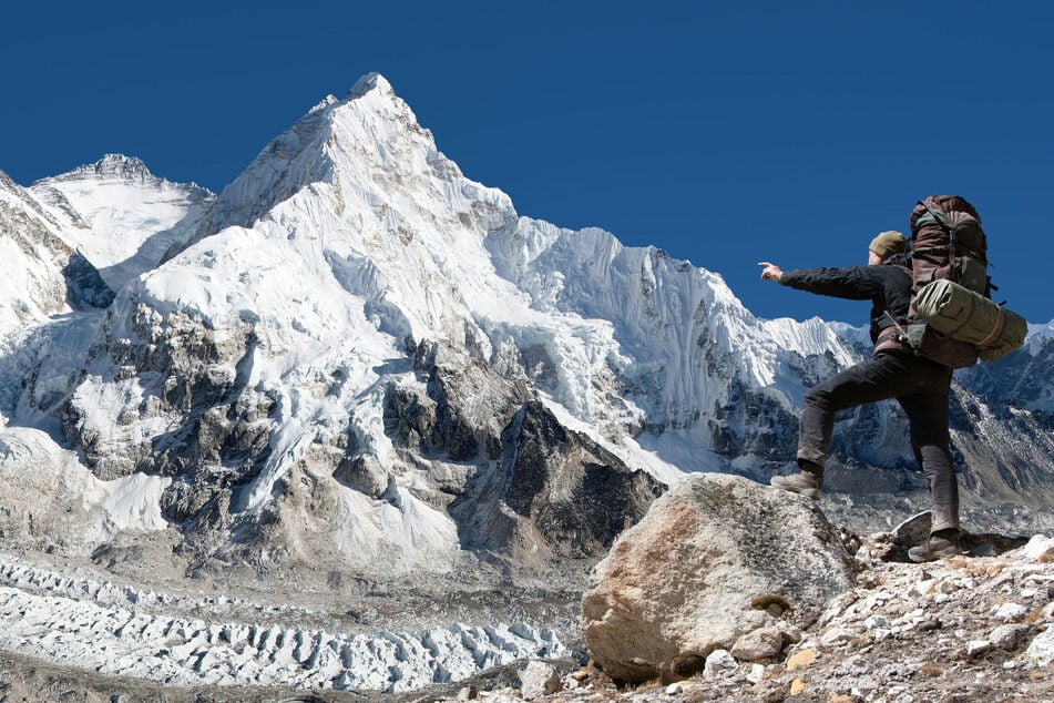 Mount Everest is Earth's highest mountain above sea level.