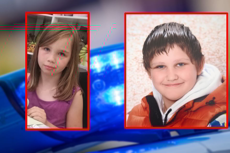 Lina Sophie M. (11) und Collin H. (12) sind seit Dienstagnachmittag verschwunden. Die Polizei hofft auf sachdienliche Zeugenhinweise zum Aufenthaltsort.