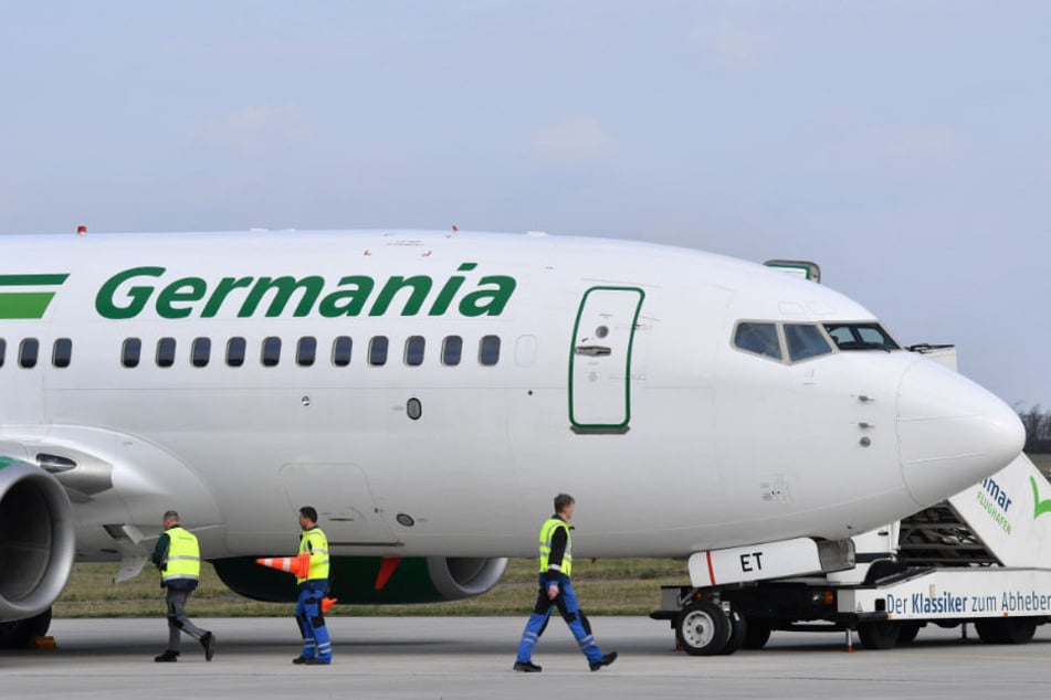 Die Fluggesellschaft Germania fliegt schon seit über 30 Jahren.