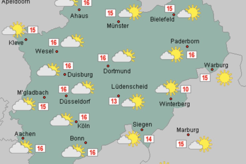 Mildes Wetter in NRW im Anflug: Die Temperaturen steigen in den kommenden Tagen wieder an.
