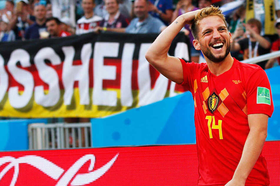 Dries Mertens erzielte das vorentscheidende 1:0 für Belgien mit einem traumhaften Volleyschuss.