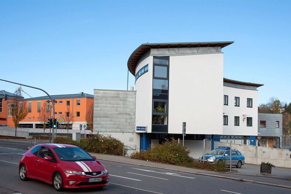 Die Polizeistation in Wilkau-Haßlau. Nach dem Willen der Bündnis-Grünen soll daraus eine 24-Stunden-Polizeirevier werden.