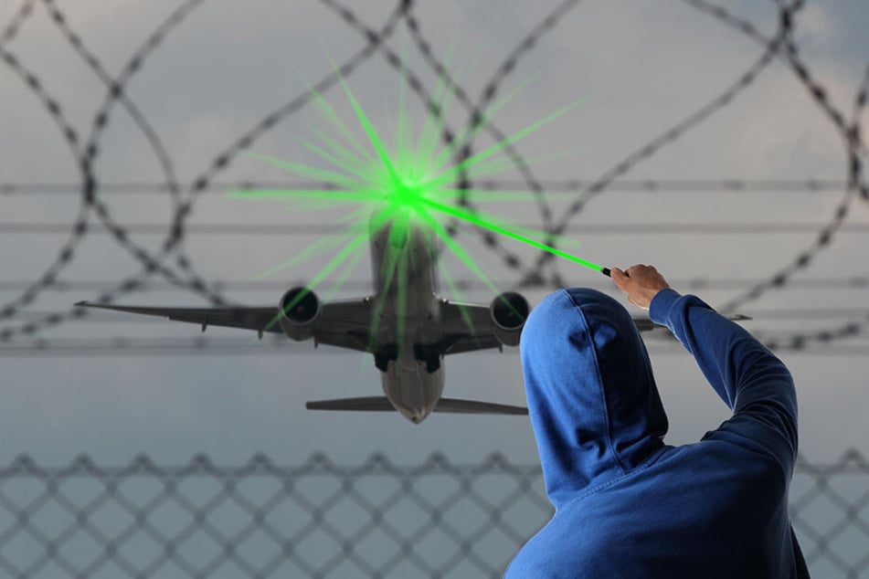 Ein Unbekannter hat den Piloten eines Passagierflugzeugs beim Landeanflug auf den Flughafen Luxemburg mit einem Laserpointer geblendet. (Symbolbild)