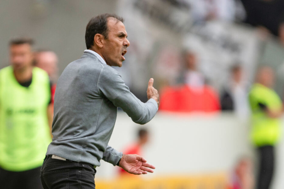 Am Ende trieb Jos Luhukay seine Mannschaft noch einmal an.