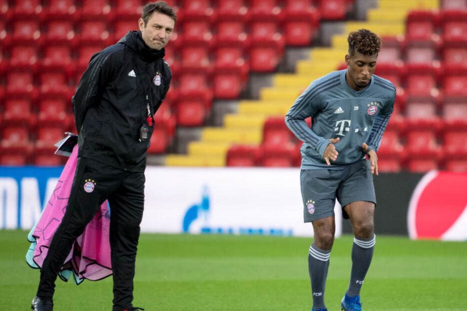 Der Rekordmeister hofft weiter auf einen Einsatz von Kingsley Coman (r.).