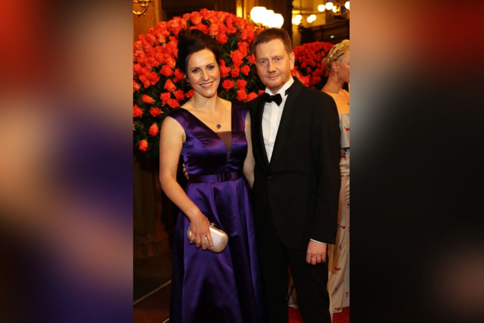 Sachsens MP Michael Kretschmer und seine Frau Annett Hofmann freuen sich trotz der Umstände auf den Tanzball.