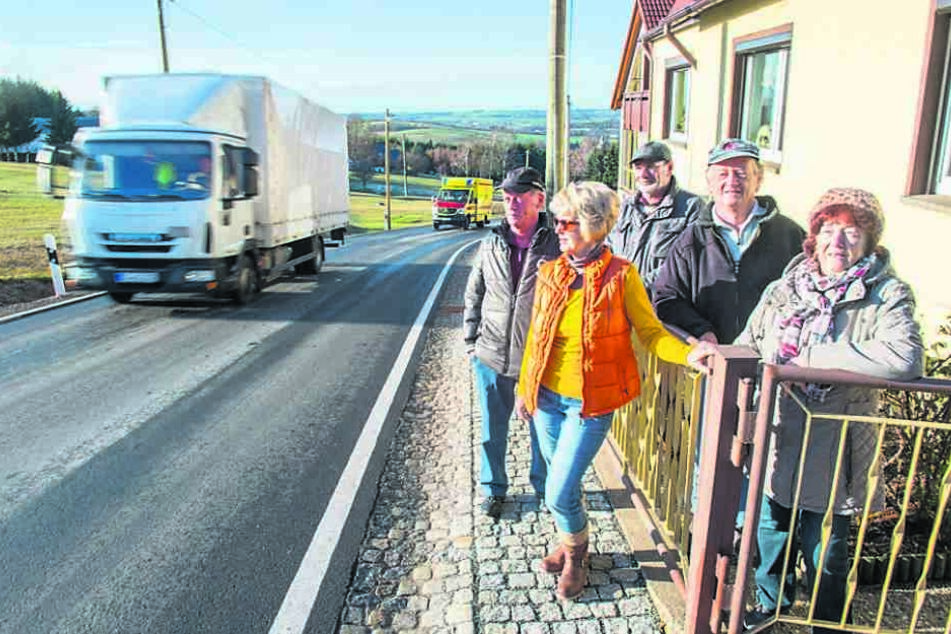 Die Anwohner in Adorf sind sauer auf die Raser.