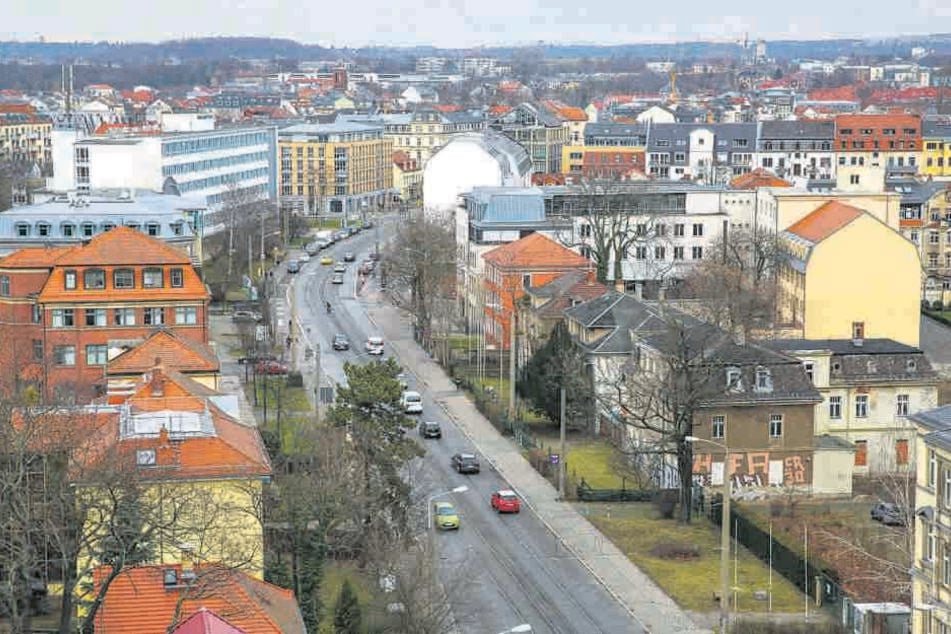 Eigentlich soll die Königsbrücker ab kommendem Jahr saniert werden.