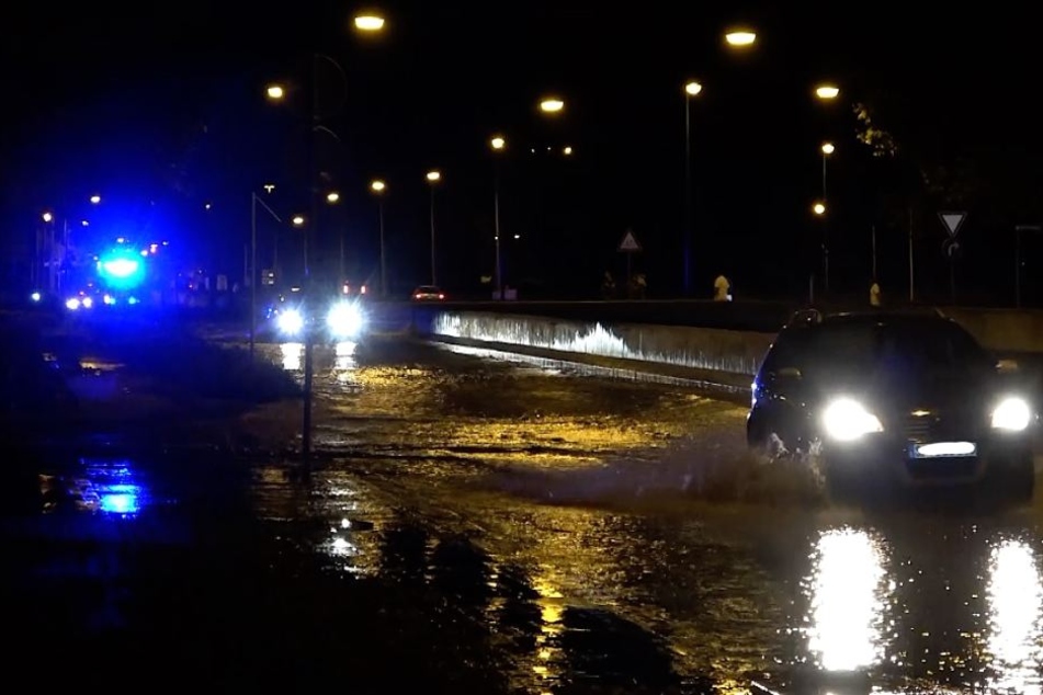 Das Wasser soll bis zu 20 Zentimeter hoch gestanden haben.