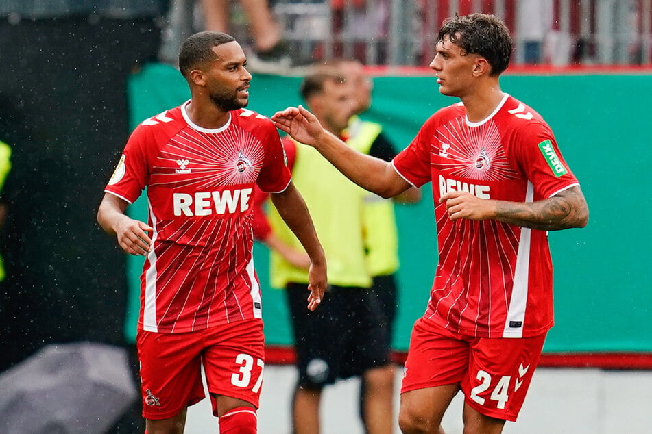 Linton Maina macht für den 1. FC Köln den Unterschied: Beim 1:0 steuerte er einen Assist bei, das 2:0 erzielte er selbst.