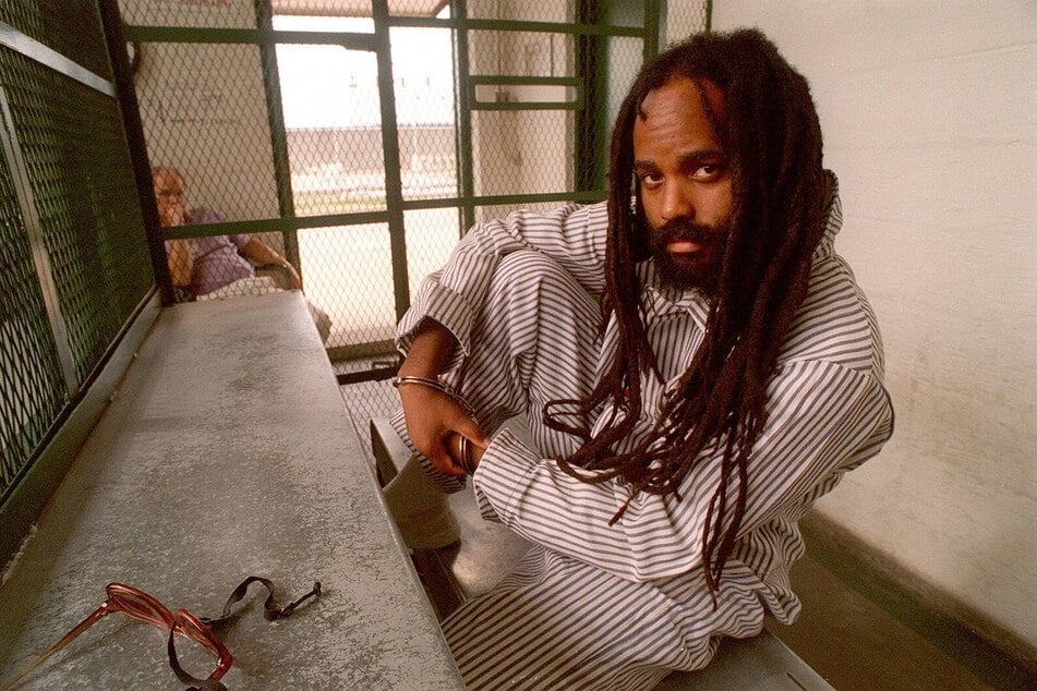 Former Black Panther Mumia Abu-Jamal is pictured in an undated file photo.