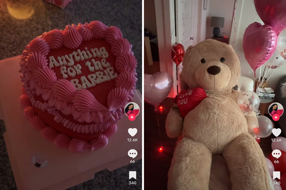 Cam'Ron Fletcher surprised girlfriend Angel Reese with an epic Valentine's Day gift, she revealed on TikTok.