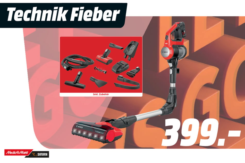 Bosch-Stielsauger für 399 Euro.