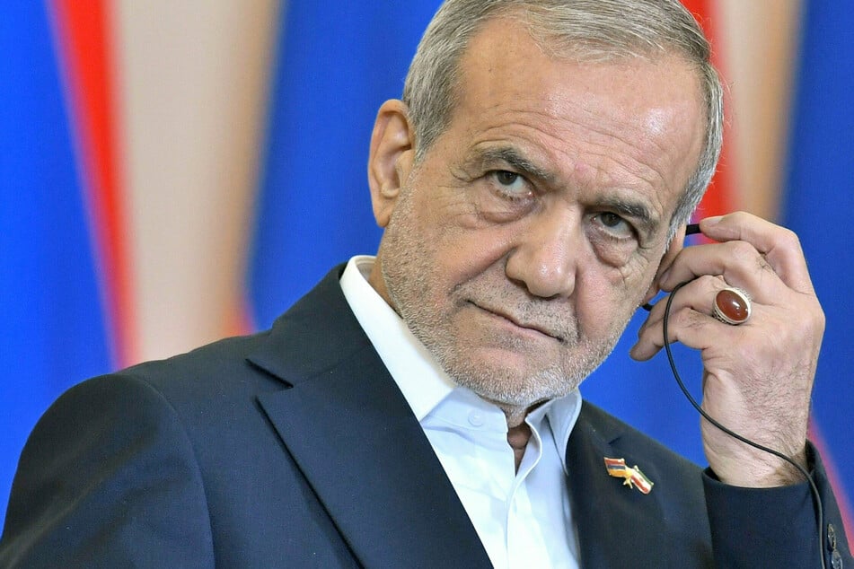 Iranian President Masoud Pezeshkian has accused the US, Israel, and Europe were waging "total war" against his country.