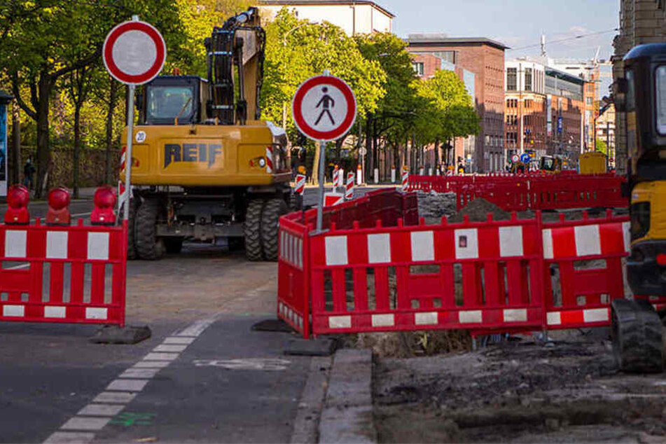 Kaum hat die Woche begonnen, gibt es neue Baustellen auf Leipzigs Straßen.