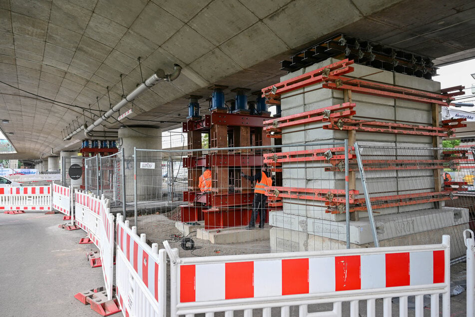 Notsicherung der Brücke Budapester Straße: Werden Arbeiten fristgerecht fertig?