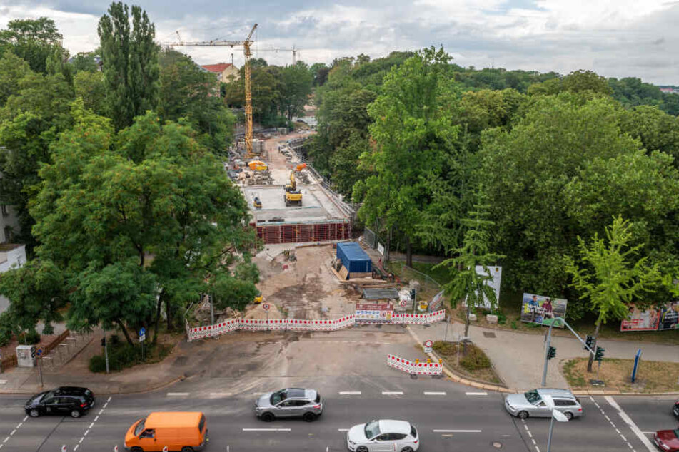 Erst im Dezember wird die Kaßbergauffahrt wieder für den Verkehr freigegeben.