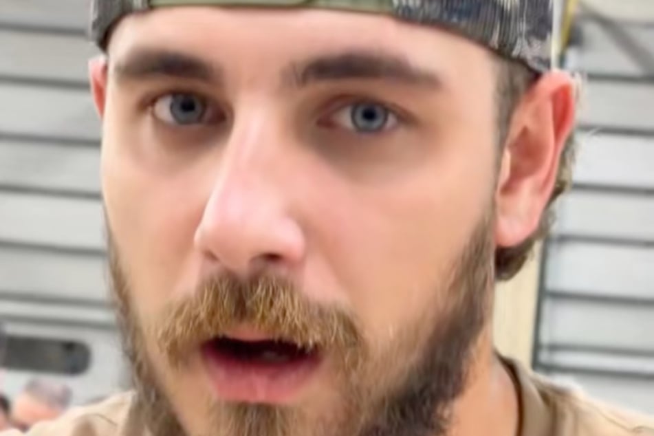 Dieser Blick sagt mehr als Tausend Worte: Kyle ist fassungslos.