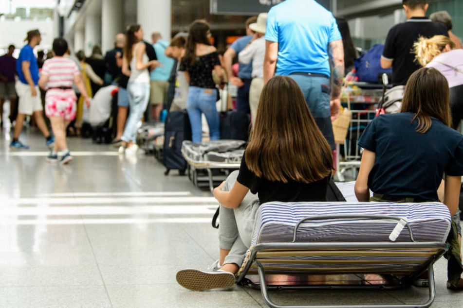Am Flughafen München fallen aufgrund des Wetters Flüge aus. (Archivbild)