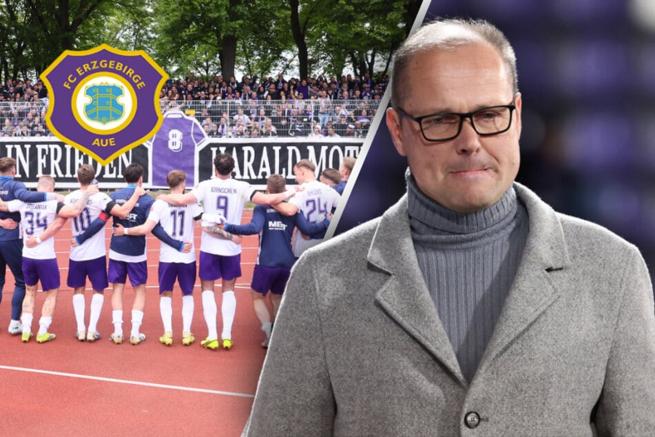 Stillstand bis 11. Juni! Aue-Präsident Schlesinger: "Das kann nicht sein!"