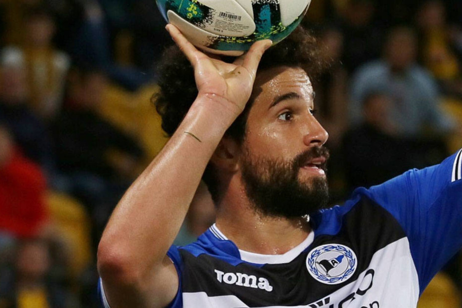Der Auftritt von Nils Teixeira mit Bielefeld im vergangenen Sommer dürfte vorerst sein letzter im DDV-Stadion gewesen sein.