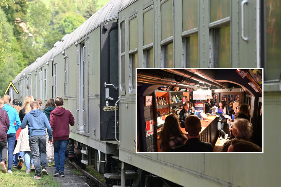 Anti-Drogen-Zug macht Halt in Annaberg: "Revolution Train" soll Jugendliche aufklären