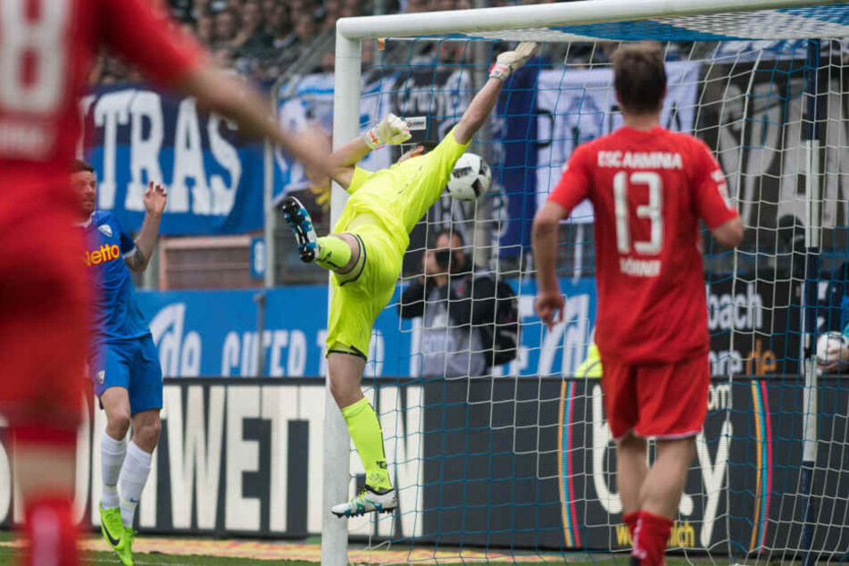 Hesl konnte den 1:1-Ausgleich nicht mehr verhindern.