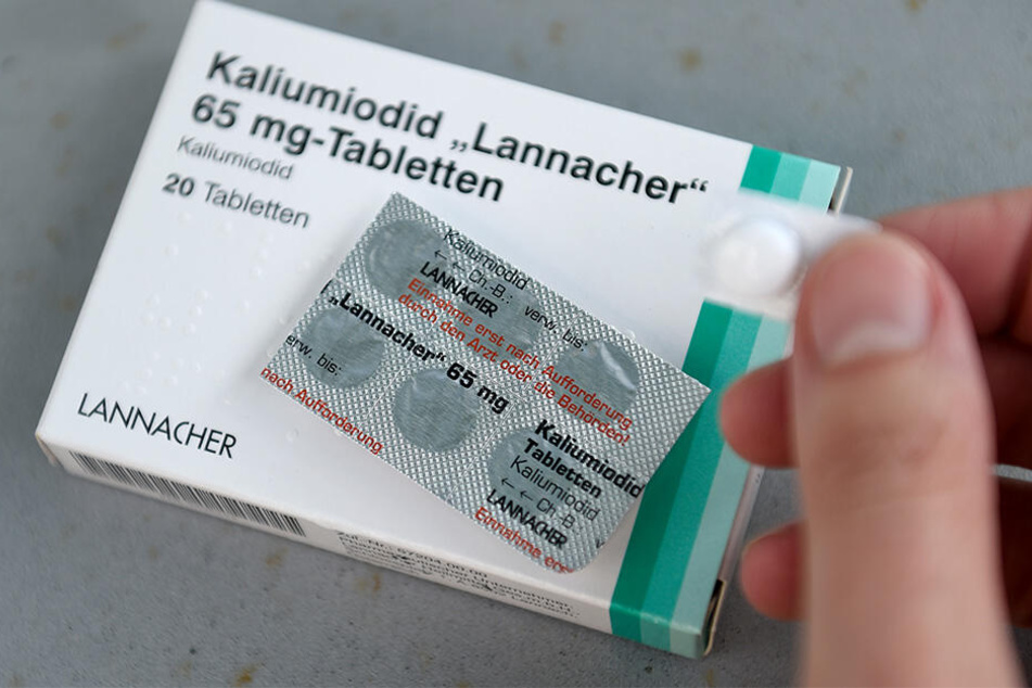 Ab 45 Jahren unnötig: Jodtabletten für den Ernstfall.