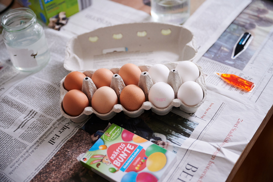 Unsicher bei der Haltungsform von gefärbten Eiern? Dann lieber selbst bemalen. (Symbolbild)