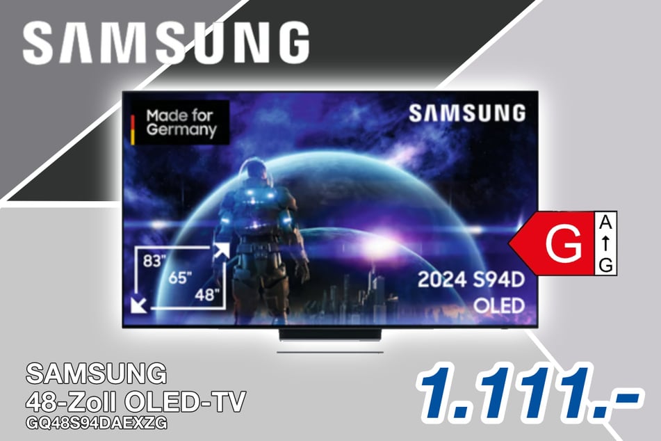 Der 48-Zoll Samsung OLED-TV für 1.111 Euro