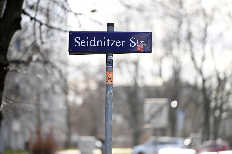 Auf der Seidnitzer Straße brannten drei Großmüllbehälter und ein Baustellenzaun. (Symbolfoto)