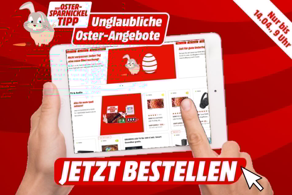 Täglich ab 0 Uhr erwartet Euch ein neuer "Oster-Sparnickel"-Tipp auf MediaMarkt.de.