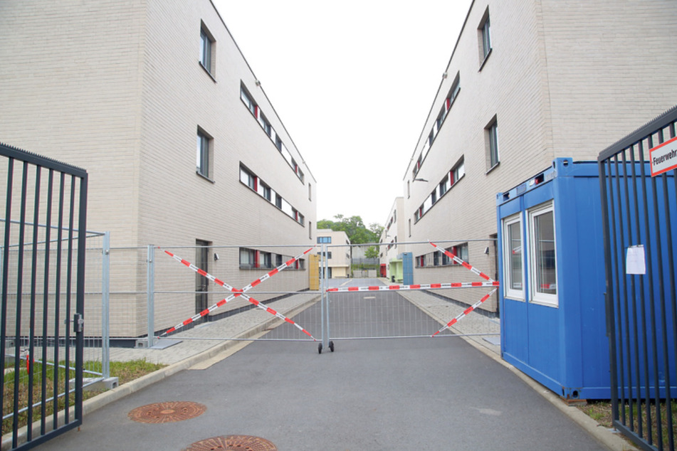 In die Gebäude am Hammerweg zogen am Mittwoch erstmals Flüchtlinge ein.