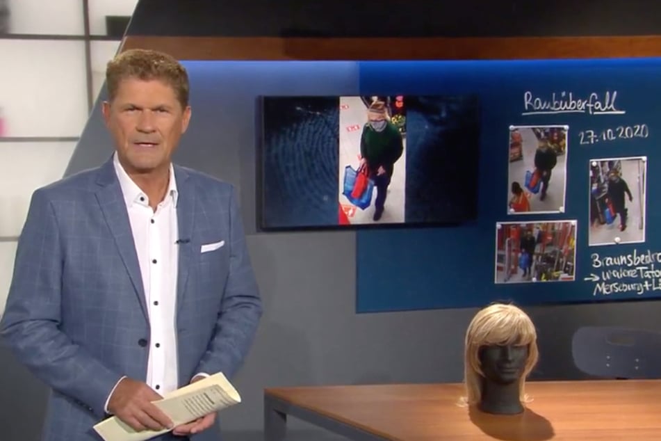 Moderator Gerald Meyer in der aktuellen Episode der MDR-Sendung "Kripo Live".