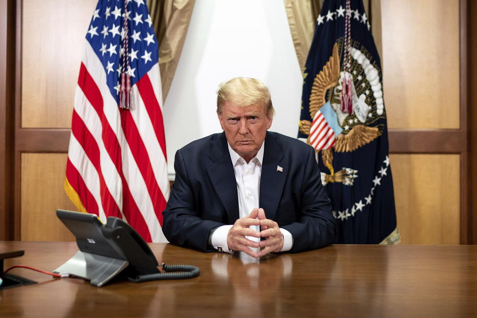 Donald Trump (74) kündigt seine Entlassung aus der Klinik an.
