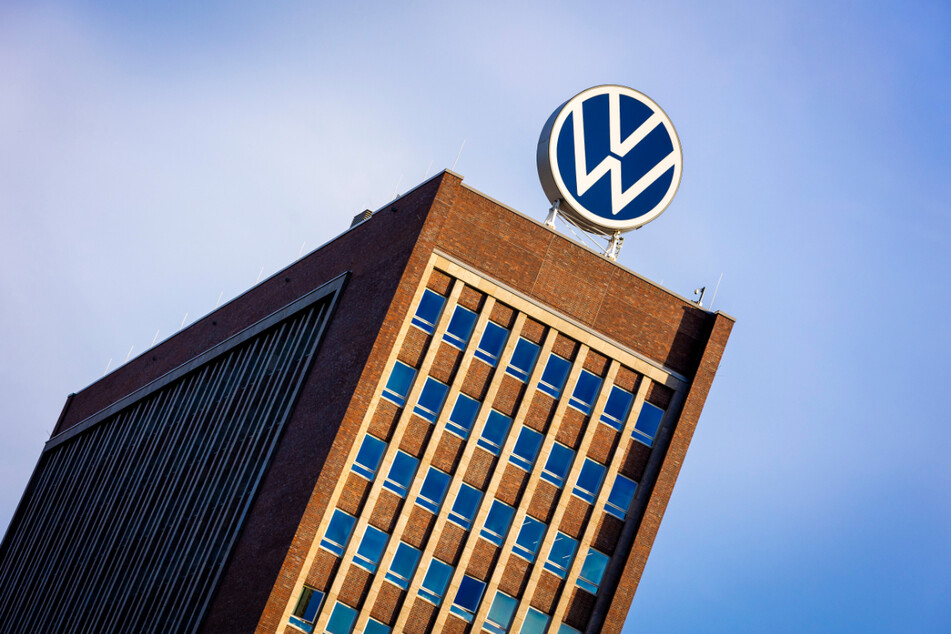 Das Markenhochhaus im Volkswagen-Stammwerk in Wolfsburg.