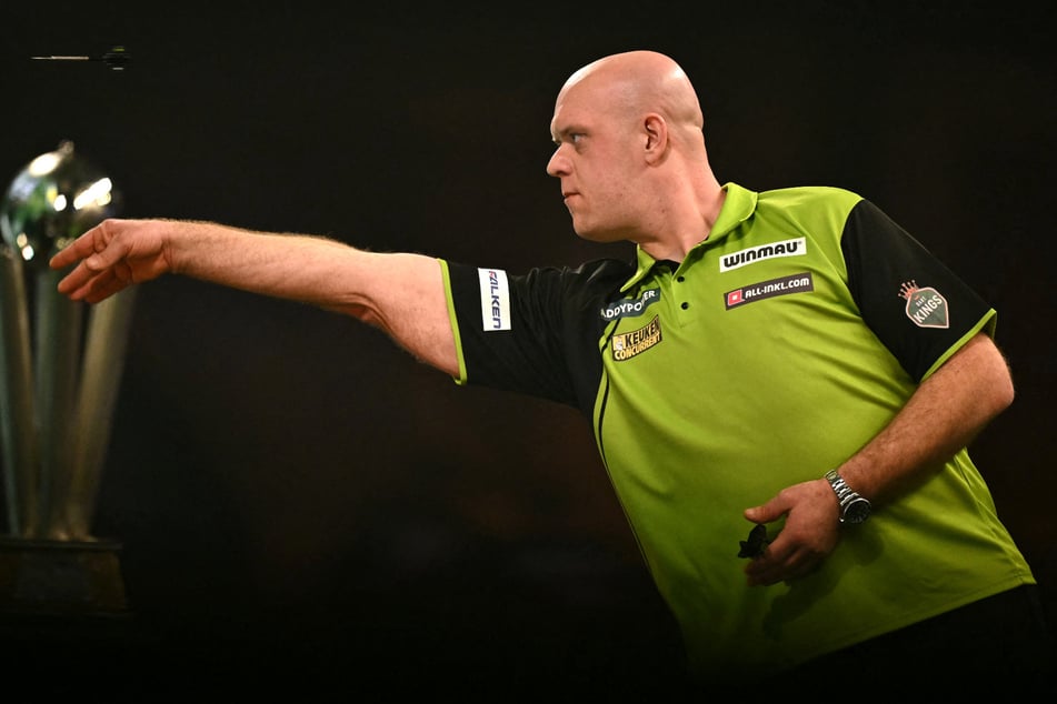 Zog im Finale der Darts-Weltmeisterschaft den Kürzeren: Michael van Gerwen (35).