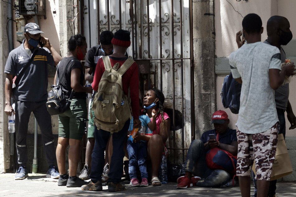 Some Haitians are requesting legal asylum to remain in Mexico.